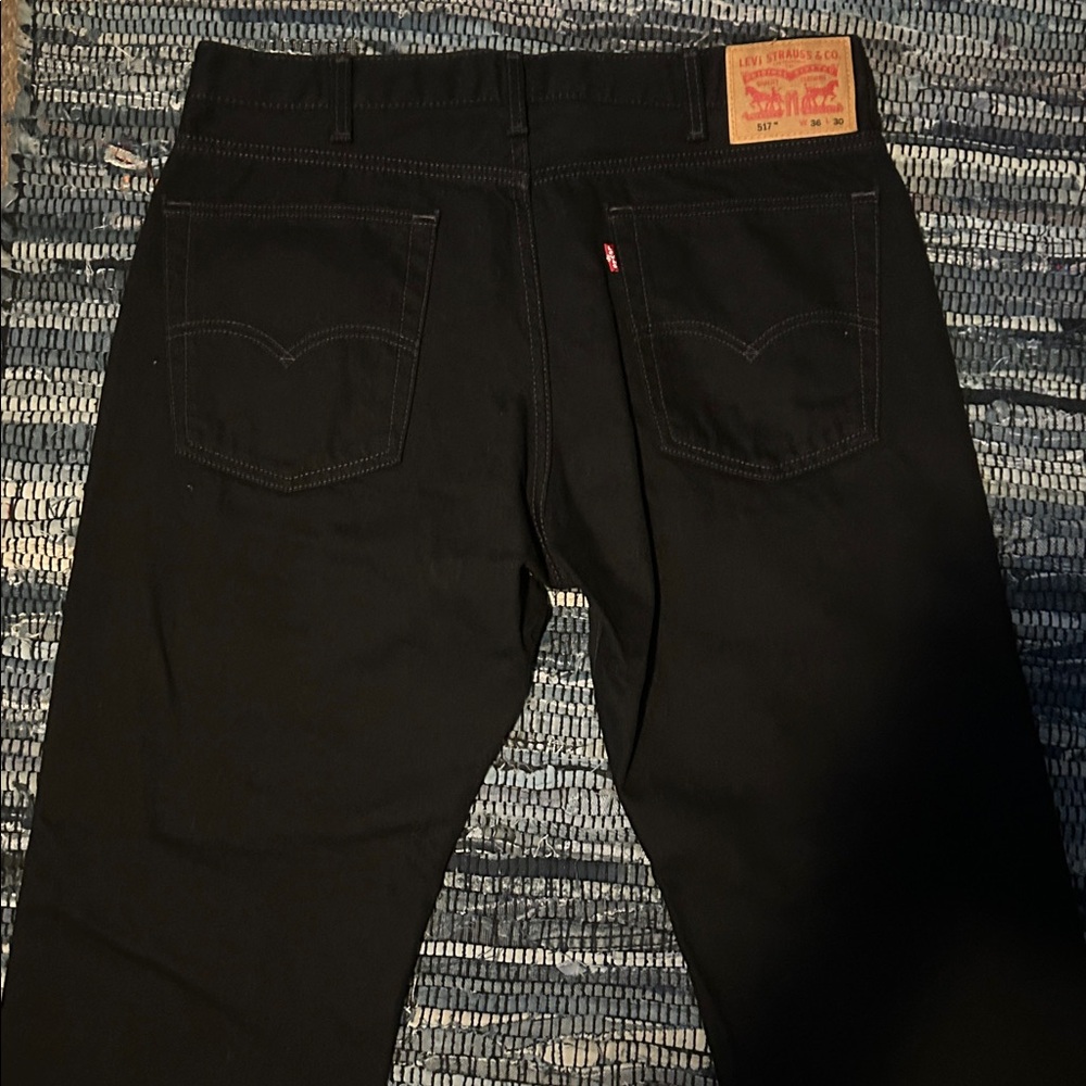 Levi's Dark black Denim Trousers
